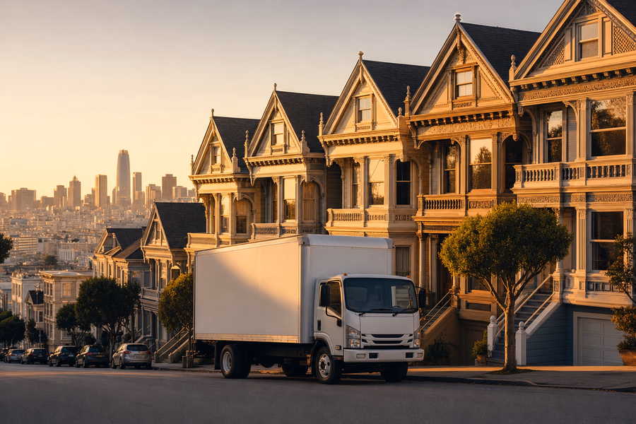Golden Legacy Moving service area in San Francisco